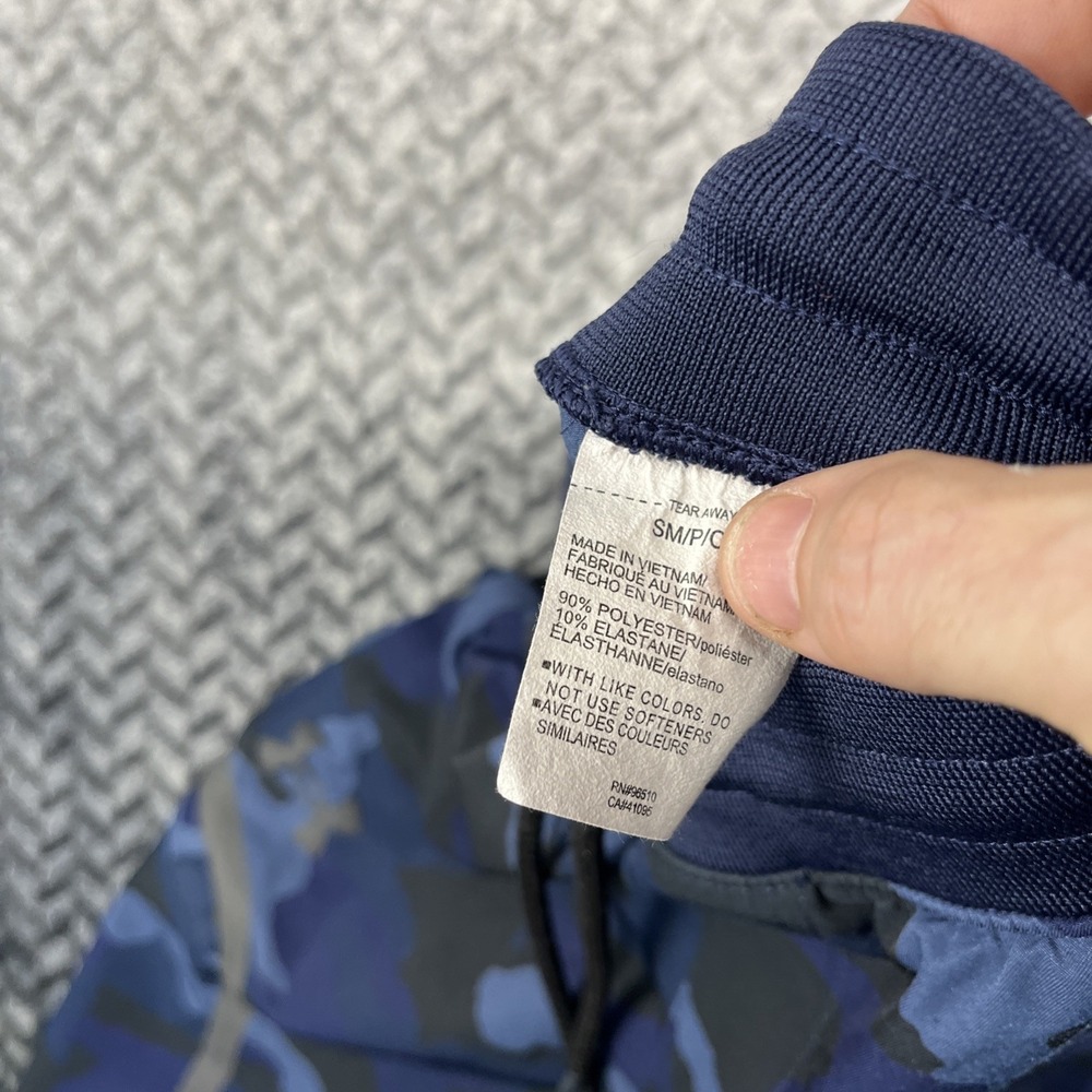 Under Armour Mens Small 31"ins UA Elite Cargo Print Pants Blue Camo - Picture 7 of 14